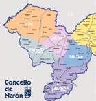 Mapa de Narón